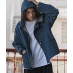モッズコート コート mj11107- フーデッドデニムショートモッズコート(BP-BEA0057) メンズ