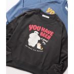 ショッピングミッキー トレーナー スウェット 「DISNEY/ディズニー」ミッキーマウス・ベイマックス　裏毛プリントスウェット(WIDEシルエット) レディース メンズ