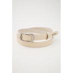 ベルト SKINNY LEATHER BELT レディース