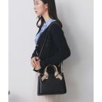 トートバッグ 「2WAY」リボンハンドルミドルトートバッグ レディース