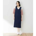 ワンピース デニムジャンパースカート