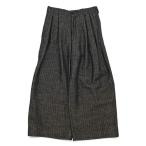  брюки [VOAAOV] WOOL LINEN HERRING BONE Tuck Wide Pants мужской женский 