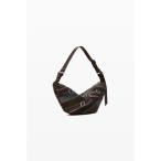 ショルダーバッグ バッグ ミディアムサイズのパッチワークショルダーバッグ レディース