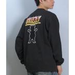 tシャツ GRIZZLY/グリズリー 長袖Ｔシャツ/ロンT バックプリント G25FW-4402 メンズ レディース