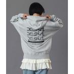 パーカー GEOMETRIC MILLS LOGO SWEAT HOODIE レディース メンズ