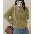カーディガン ダブルパールライク