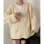カーディガン ロールアップスリー