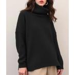 ニット セーター ボトルネックワイ