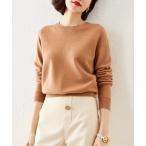 ニット セーター クルーネックシン