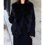 ベスト ジレ フェイクファージレ レ