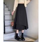 スカート ラップデザインフレアス