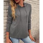 パーカー 柄模様ジャストサイズパ