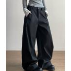 パンツ バックラインワイドパンツ 