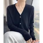 カーディガン Ｖネックボタンカー