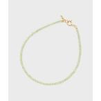 ブレスレット K10ペリドットブレスレット レディース