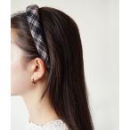 カチューシャ 「 ammy. / エイミードット 」 チェック柄 カチューシャ