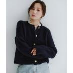 ジャケット ノーカラージャケット 「ZOZO限定カラー」カシミヤブレンドノーカラーニットジャケット レディース