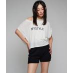 パンツ リブニットショートパンツ レディース