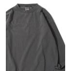 tシャツ 「Goodwear/グッドウェア」7.6オンス USAコットン 無地 製品染めフットボールロングスリーブTシャツ メンズ レディース