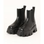 「EVRIS」 ショートブーツ MEDIUM ブラック レディース