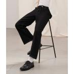 「JULLIN」 スラックス L ブラッ