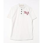 「Abercrombie&Fitch」 刺繍半袖Tシャツ M ホワイト メンズ