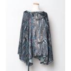 [DIESEL] пончо X-SMALL серый женский 