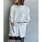 tシャツ 「WEB限定」「CHUMS/チャムス」 HWYC 袖プリント ロングスリーブTシャツ レディース メンズ