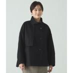 ピーコート pコート ウールショートコート レディース