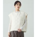 ショッピングキルティング ダウンベスト ベスト キルティング中わたベスト レディース