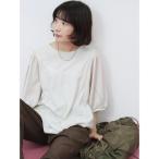 tシャツ 袖ボリュームTシャツ レディース