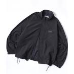 ショッピングフリース ブルゾン アウター DISCUS/ディスカス Fleece Lining Nylon Jacket/オーバーサイズ 裏フリース ナイロンジャケット/ト