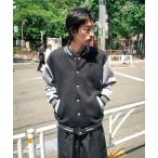 ショッピングスタジャン スタジャン 「PROCLUB/プロクラブ」メンズ ジャケット VARSITY BASEBALL FLEECE JACKET ヘビーウェイトスウェットベ