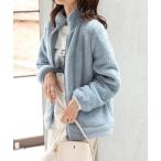 カーディガン 「ハニぽか」ボアスタンドジップカーデ レディース メンズ