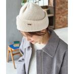 ショッピングニット帽 ニット帽 ニットキャップ プレート付ニット帽 レディース