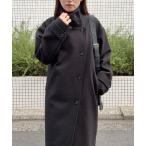 ステンカラーコート コート DRAW(ドロー) / ハイネックロングコート レディース メンズ