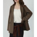 ショッピングアンドミー ジャケット テーラードジャケット ミドル丈テーラードジャケット レディース