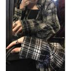 ブラウス シャツ キラキラスートンチェック柄シャツ レディース メンズ