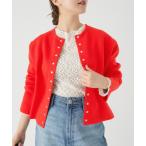 カーディガン 「追加」ダブルフェイススナップカーディガン レディース