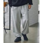 スウェットパンツ ジャージ 「セットアップ対応」12ozヘビーウェイト裾ドローコード裏毛スウェットパンツ / 抗菌防臭「THE CRAFT CREW