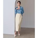 スカート すご伸びポンチタイトスカート