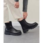 ショッピングラウンド ブーツ 「VAGABOND」ラウンドトウタンクソールサイドゴアブーツ(E53008) レディース