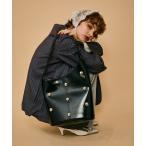 トートバッグ スタッズ付きデザイントートバック レディース