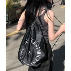 ショッピングナップサック デイバック リュック 「日本未発売/WEB限定」MUCENT(ムセント)/大容量 防水 ナップサック ジムサック/ARC LOGO GYM SACK