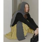 マフラー ストール 2way scallop hood muffler / 2wayスカラップフードマフラー レディース