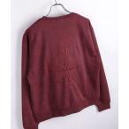 ショッピング薔薇 トレーナー スウェット 星 × 薔薇刺繍 長袖トレーナー メンズ レディース