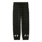 パジャマ 「HOMME」ベビモコピケロゴジャガードロングパンツ メンズ