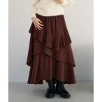 ショッピングティアード スカート マットフリルティアードスカート