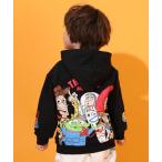 パーカー  親子お揃い ディズニー トイ・ストーリー バックプリントパーカー 0831K キッズ 子供服 男の子 女の子