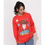 tシャツ 親子お揃い ディズニー トイ・ストーリー ポップキャラクターロンT 0826A レディース